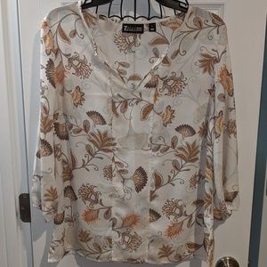 ⭐ BOGO SALE ⭐ New York & Company Fall Floral Top